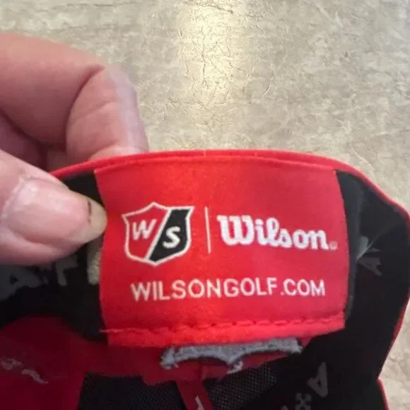 WILSON Red Flex Fit Hat - Picture 5 of 5